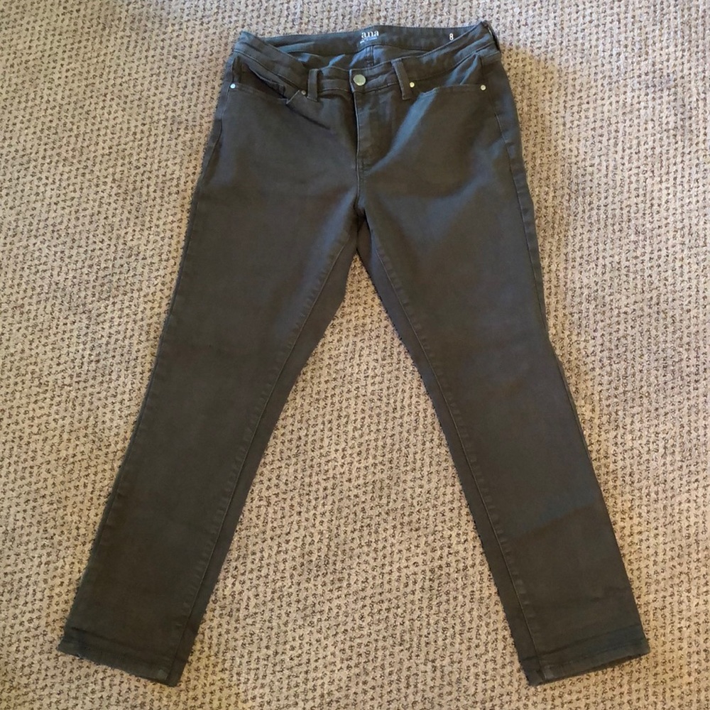 ANA Olive Jeggings